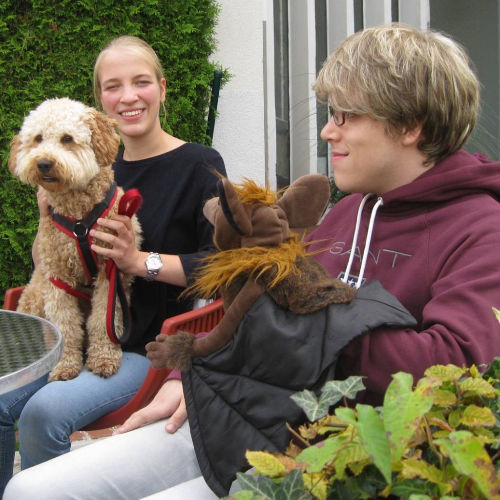 Unser junges Team: Mara & David